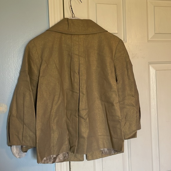 Brown shimmery size 6 short jacket. Kensie - Picture 5 of 6